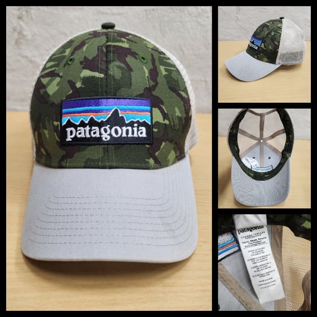 정품 파타고니아 모자 망사 볼캡 