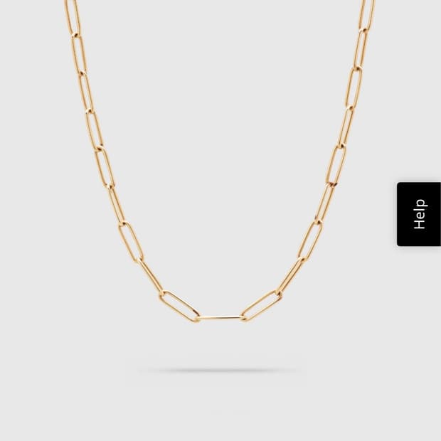 Tomwood 18K 도금 목걸이 판매 52cm