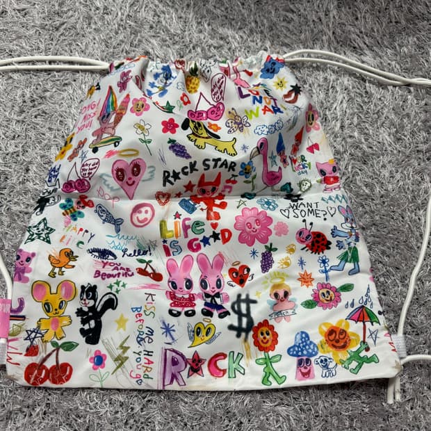 아이스크림 스트링백 + 키링