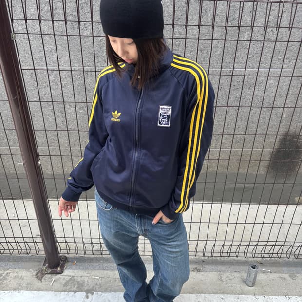 아디다스 스탠스미스 슈프림 네이비 트랙탑