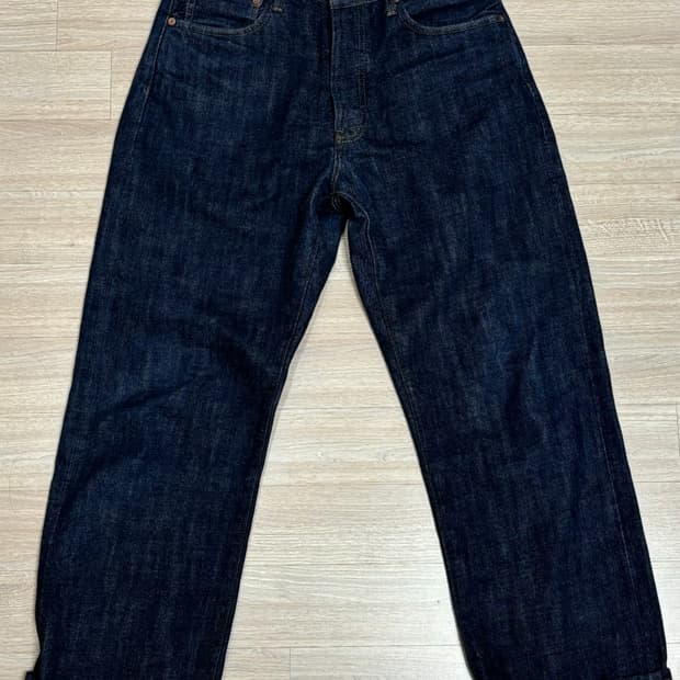 아웃스탠딩 30년대 신치백 셀비지 데님 S