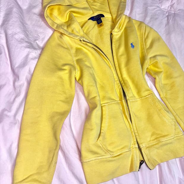 희귀 폴로 후드집업