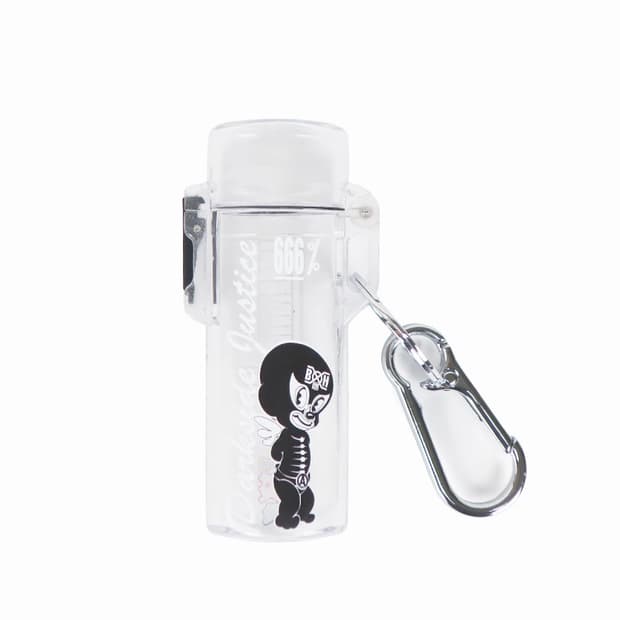 [새상품/F] 세인트미카엘 x 바운티헌터 마스크 라이터 케이스 클리어