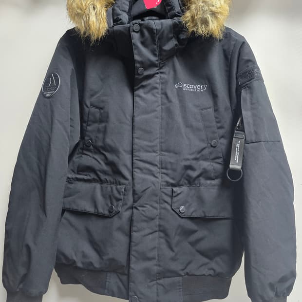 디스커버리 마운틴 쿡 남성 숏 패딩 100