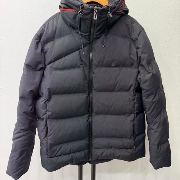정품) 빈폴 남성 후드 숏패딩 100
