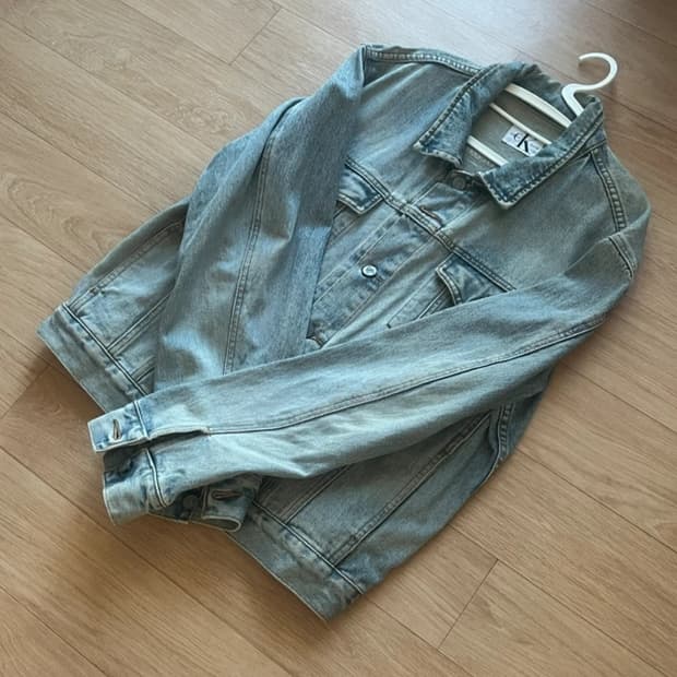 캘빈클라인 청자켓 데님자켓