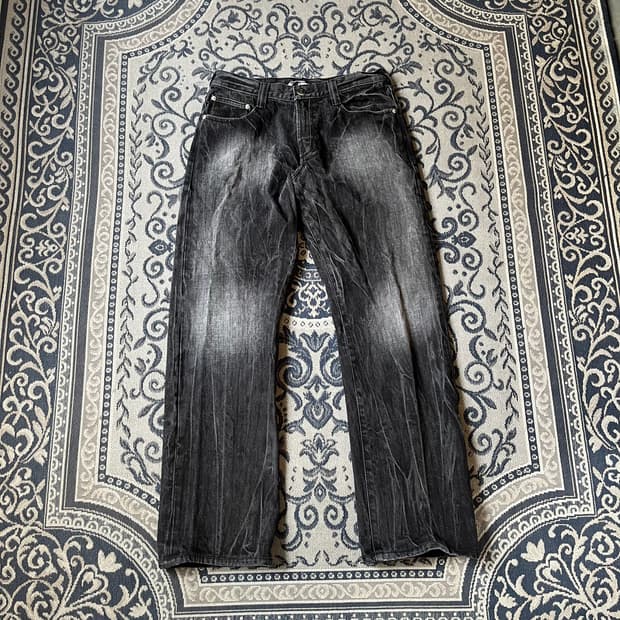 34 에비수 올드스쿨 데님 팬츠/W2254