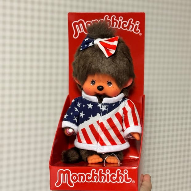미국 USA 성조기 몬치치 S 인형