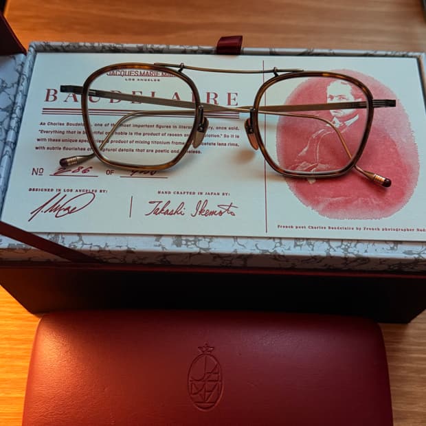 자크마리마지 보들레르 앤틱골드 안경테