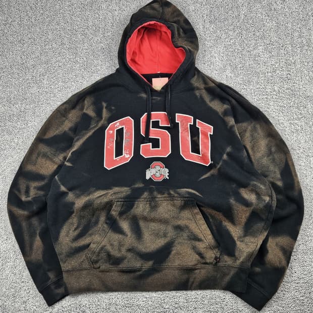 오하이오 스테이트 다잉워시드 커스텀 후드티 ( XL ) / 10442