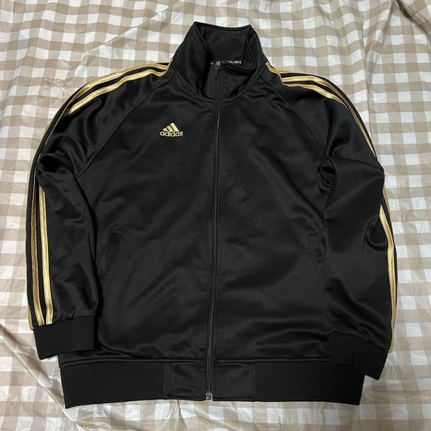 아디다스 마샬아츠 져지 검골 XL 삼선 트랙탑 집업 Y2K
