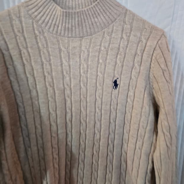 폴로 랄프로렌 케이블 니트