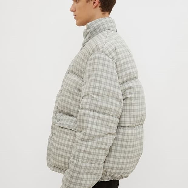 아워레가시 레녹스 체크패딩