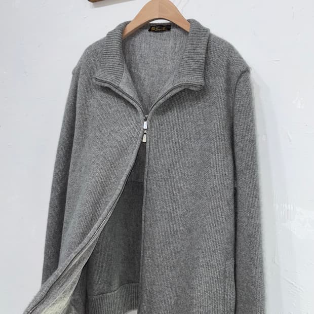 Loro piana 로로피아나 그레이 집업 가디건