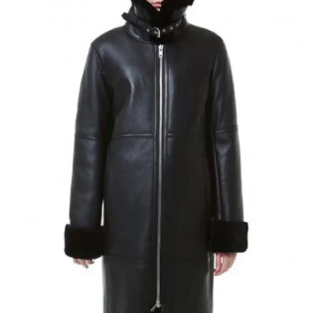 페이퍼문 램스킨 무스탕