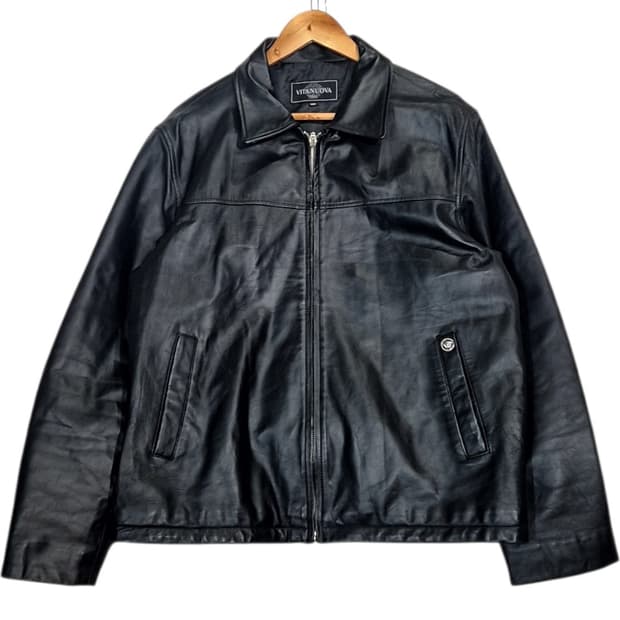 Vitanuova 싱글 가죽자켓