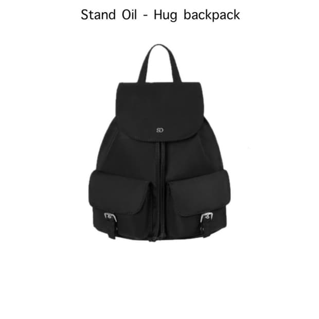 STANDOIL / 스탠드오일 허그 백팩 블랙