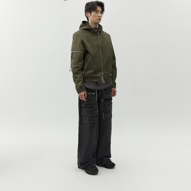 아넥스아카이브 TRACE MODULAR JACKET KHAKI 1사이즈