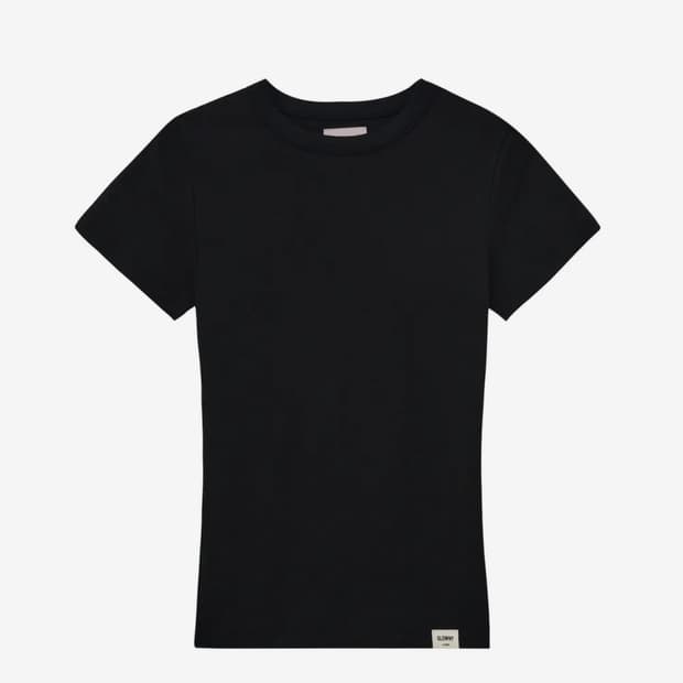 글로니 G CLASSIC FITTED TEE (BLACK)