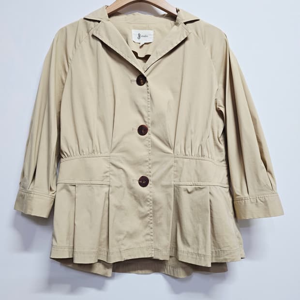 g studio 베이지색 자켓 7부