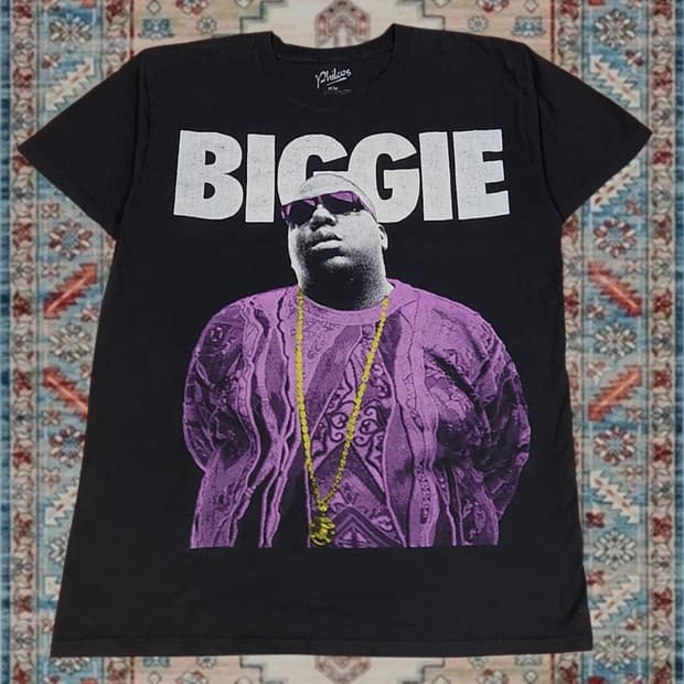 Philcos 노토리어스 풀프린팅 B.I.G. 빅기 반팔 티셔츠 M