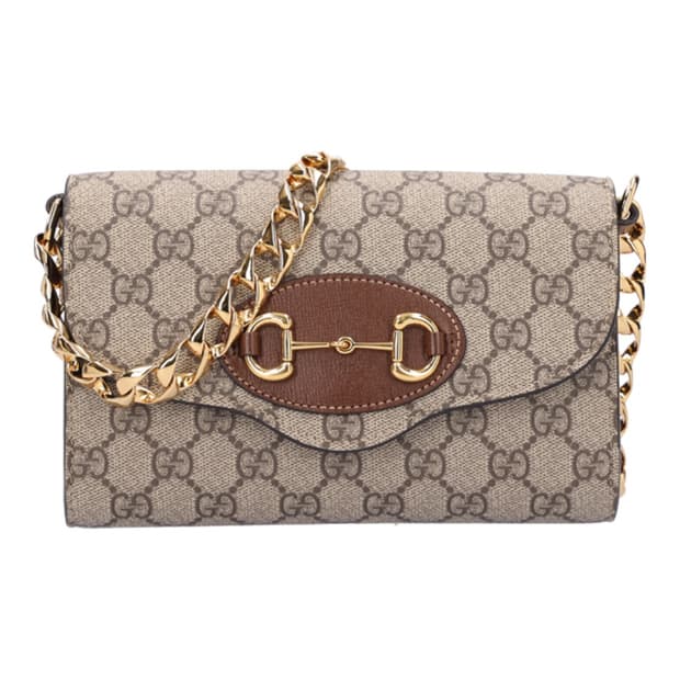 구찌 724713 홀스빗 1955 미니 백 베이지 에보니 