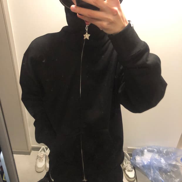 스타팀 후드집업 xl