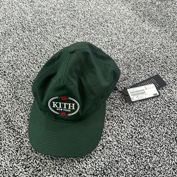 키스KITH 그린볼캡