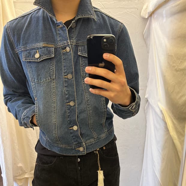 90’s CK 데님 자켓