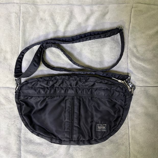 porter 요시다 포터 탱커 반달숄더백 블랙