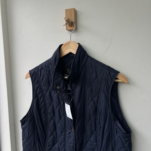 16010 - 바버 퀄팅 베스트 자켓