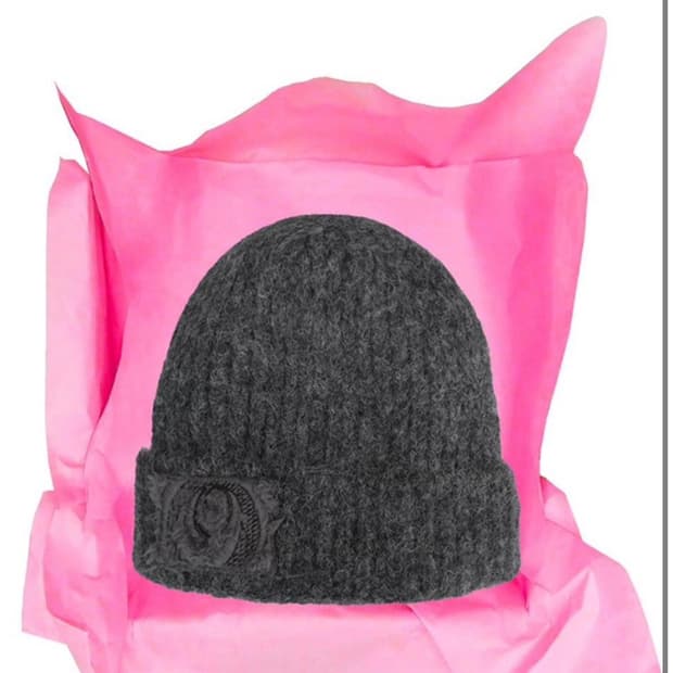 오들리워크샵 퍼지워지 비니 그레이