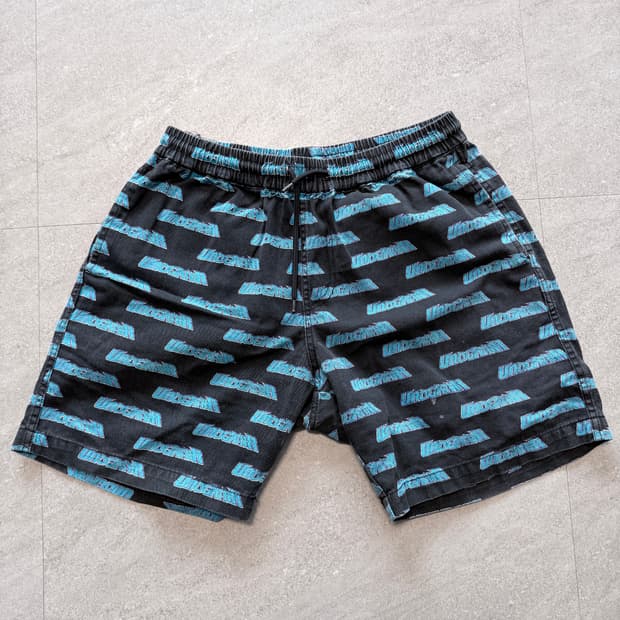 [M] 언더에어 UAG 팬츠 블랙/블루