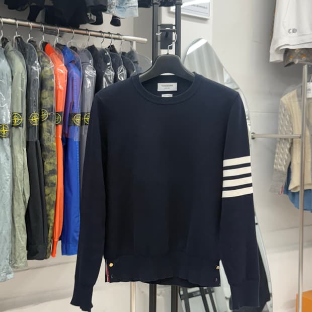 [2] 톰브라운 사선완장 밀라노스티치 니트