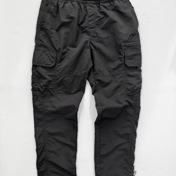 미즈노 블랙 나일론 카고 팬츠