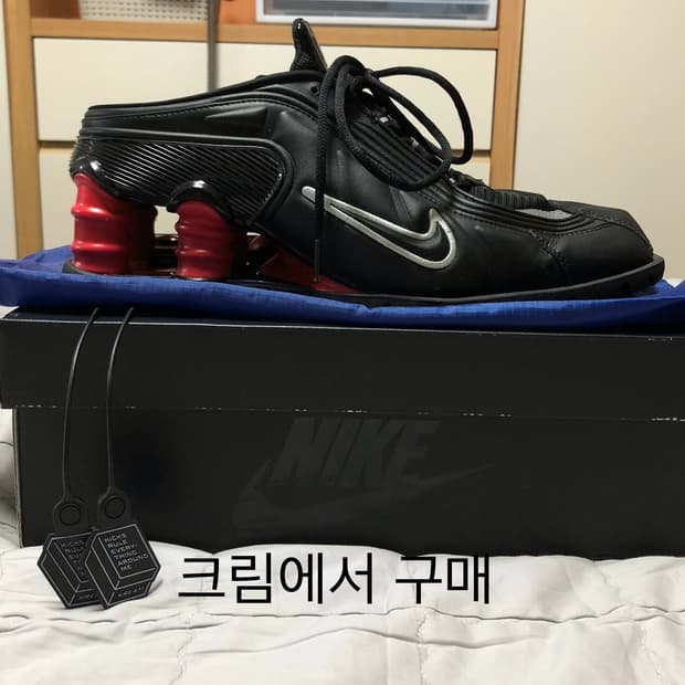 (상태 9/10)(밑창보강)나이키 마틴로즈 샥스 285