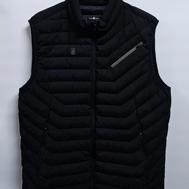 와이드앵글 덕다운 경량 패딩조끼 110