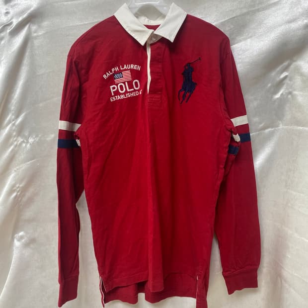 폴로 빅포니 PK 긴팔 티셔츠 XL