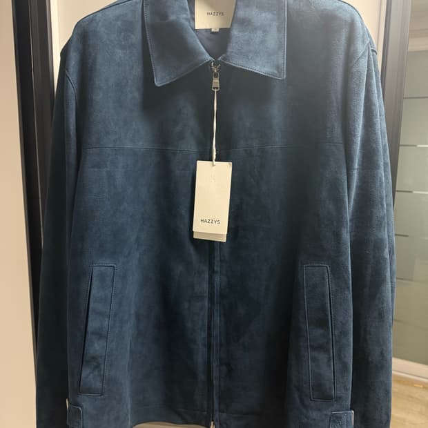 헤지스 스웨이드 트러커 자켓