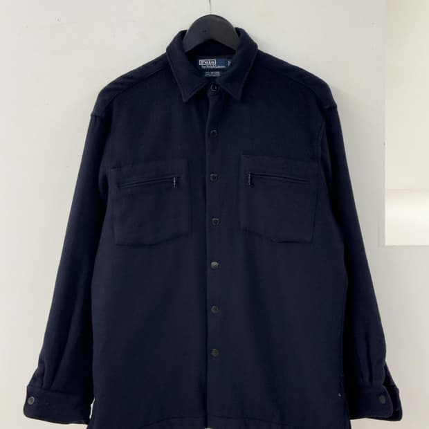 폴로 랄프로렌 울 퀼팅 셔츠