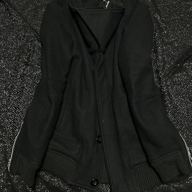 *rare design* 2000s jpn 드레이프 하이넥 자켓