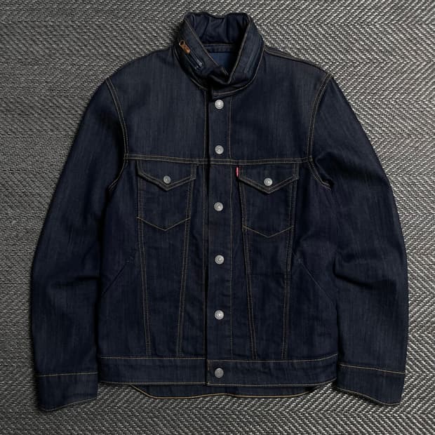 리바이스 데님 커뮤터 셀비지 트러커 자켓o 5397