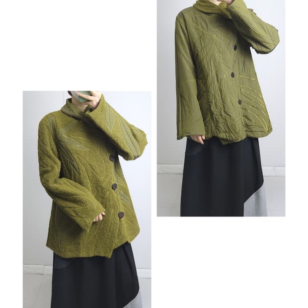 리버시블 자수 자켓