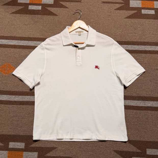 버버리 클래식 화이트 pk 반팔 L 터키제