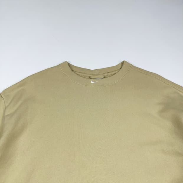 나이키 센터스우시 옐로우 반팔티 (XL)