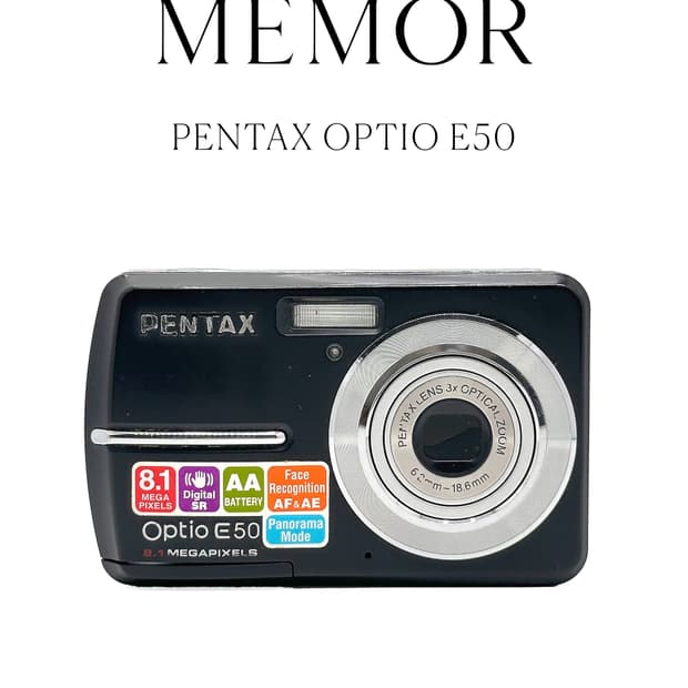 뽀얀느낌🤍PENTAX OPTIO E50 펜탁스 디카 카메라