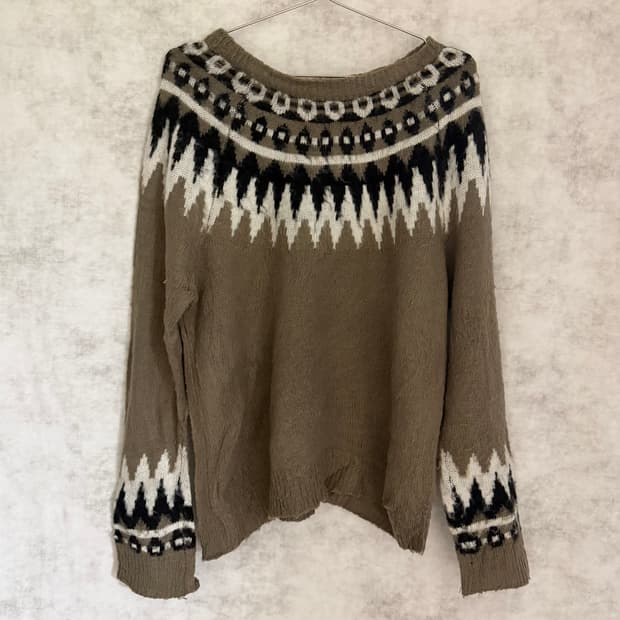 Vintage knit