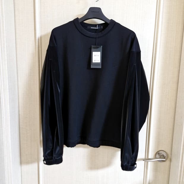 지오송지오 하이그로시 오토그래프 맨투맨 크루넥 100