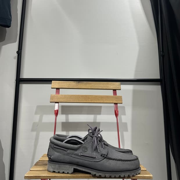 290) 팀버랜드 로퍼 남성 남자 보트슈즈 3아이 보트 그레이