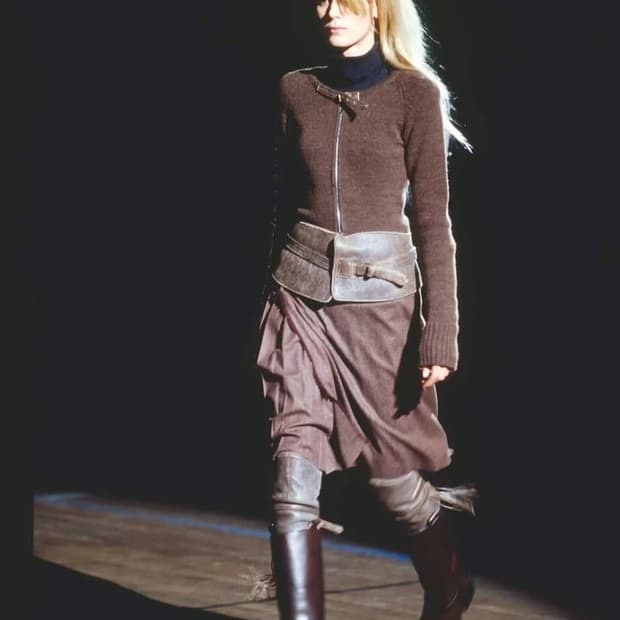 A.F VANDEVORST 2000FW Horse Riding coat